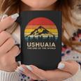 Vintage Ushuaia Argentina Souvenir Tassen Lustige Geschenke