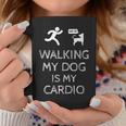 Walking My Dog Is My Cardio Lustiger Hundeliebhaber Hund Mama Hund Papa Tassen Lustige Geschenke