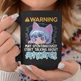 Warning May Spontaneously Talk About Anime N Manga Girl Coffee Mug Unique Gifts