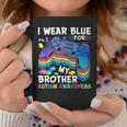 I Wear-Blue For My Brother Autism Awareness Boys Video Game Coffee Mug Unique Gifts