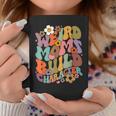 Weird Moms Build Character Groovy Retro Mama Mother's Day Coffee Mug Unique Gifts