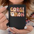 Welsh Corgi Pembroke Groovy World's Best Corgi Mom Coffee Mug Funny Gifts
