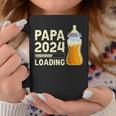 'Werdender Papa Zututkunft Papa Papa 2024 Loading' Tassen Lustige Geschenke