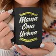 Women's Ich Habe Drei Titel Mama Oma & Uroma Und Ich Rocke Alle Ich Habe Tassen Lustige Geschenke