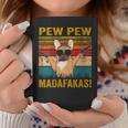 Women's Pew Pew Madafakas French Bulldog Dogs Dadintage Tassen Lustige Geschenke