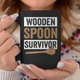 Wooden Spoon Survivor Vintage Humor Discipline Quote Coffee Mug Unique Gifts