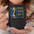 World Down Syndrome Day 321 Inspire And Awareness Ribbon Coffee Mug Unique Gifts