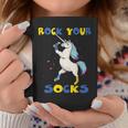 World Down Syndrome Day Rock Your Socks Unicorn Coffee Mug Personalized Gifts