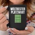 Worlds Best Platzwart Greenkeeper Football Pitch Tassen Lustige Geschenke