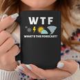 Wtf Whats The ForecastMeterologist Weather Coffee Mug Unique Gifts