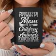 Zookeeper Aka Mom Zookeeping Animal Lover Coffee Mug Unique Gifts