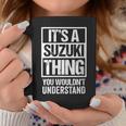 鈴木苗字 It's A Suzuki Thing You Wouldn't Understand Family Name Coffee Mug Funny Gifts