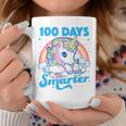 100 Days Smarter Unicorn Girls Teacher 100Th Day Of School Coffee Mug Unique Gifts