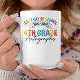 2023-2024 Last Day Of School Autograph 4Th Grade Graduation Coffee Mug Personalized Gifts