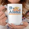 Aloha Hawaii Vintage Beach Summer Surfing 70S Retro Hawaiian Coffee Mug Unique Gifts