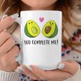 Avocado You Complete Me Vegan Partner Look Avocado Tassen Lustige Geschenke