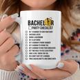 Bachelor Party Check List Coffee Mug Unique Gifts