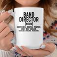 Band Director Definition Marching Band Director Coffee Mug Unique Gifts