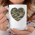 Camo Heart Valentines Day Camoflauge Military Tactical Coffee Mug Unique Gifts