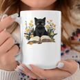 Cat For Book Lover Cute Cat And Book Coffee Mug Personalized Gifts