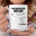 Children's Wir Machen Den Abflug 5 Klasse Graduation Primary 80 Tassen Lustige Geschenke