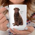 Chocolate Labrador Retriever Lab Dog Mom Dad Puppy Coffee Mug Unique Gifts