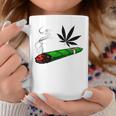 Cool Green Weed Cannabis 420 Stoner Marijuana Coffee Mug Unique Gifts