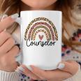 Counselor Rainbow Leopard School Counselor Coffee Mug Unique Gifts