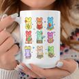 Cute Bunny Reading Teacher Easter Day Teaching Book Lovers Coffee Mug Unique Gifts