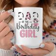 Dad Of The Birthday Girl Farm Cow 1 St Birthday Girl Coffee Mug Personalized Gifts