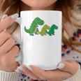 Daddysaurus Dad Fathers DayRex Dinosaur Coffee Mug Funny Gifts