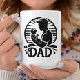 Damenatertag Erstes Mal Papa 2024 Soon To Be Dad New Dad Mit-Ausschnitt Tassen Lustige Geschenke