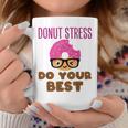 Donut Stress Do Your Best Teacher Test Day Coffee Mug Unique Gifts