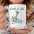 Driven To Read Pigeon Library Reading Books Reader Coffee Mug Unique Gifts