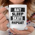 Eat Sleep Skate Repeat Tassen Lustige Geschenke