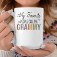 My Favorite People Call Me Grammy Leopard Mother's Day Coffee Mug Unique Gifts