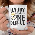 Daddy Of Mr Onederful 1St Birthday Boy Matching Coffee Mug Unique Gifts