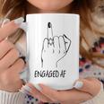 Engaged Af Bride Finger Future Engagement Diamond Ring Coffee Mug Funny Gifts