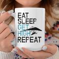 Hang Gliding Eat Sleep Get High Coffee Mug Unique Gifts