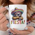Let's Fiesta Sloth Cinco De Mayo Fiesta Mexican Coffee Mug Unique Gifts