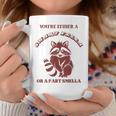 Meme Raccoon Trash Panda Smart Fella Or A Fart Smell Coffee Mug Unique Gifts