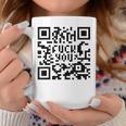 Qr Code F-Ck Qr Code For Women Coffee Mug Funny Gifts