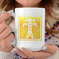 Watt Watt Lineman Electrical Engineer Dad Coffee Mug Unique Gifts