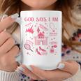 God Says I Am Princess Lover Girl Christian Coffee Mug Personalized Gifts