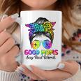 Good Moms Say Bad Words Mother's Day Messy Bun Tie Dye Coffee Mug Unique Gifts