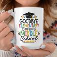 Goodbye Elementary Next Stop Middle School Groovy Graduation Coffee Mug Unique Gifts