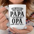 Grandfather Opa So Ssieht Der Beste Papa Und Opa Der Welt Tassen Lustige Geschenke