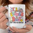 Groovy It's Staar Day Don't Stress Do Your Best Test Day Coffee Mug Unique Gifts