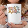 Groovy Mama Retro Mom Matching Family 1St Birthday Party Coffee Mug Unique Gifts