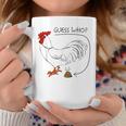 Guess Who Chicken Poo Guess What Chicken Butt Coffee Mug Unique Gifts